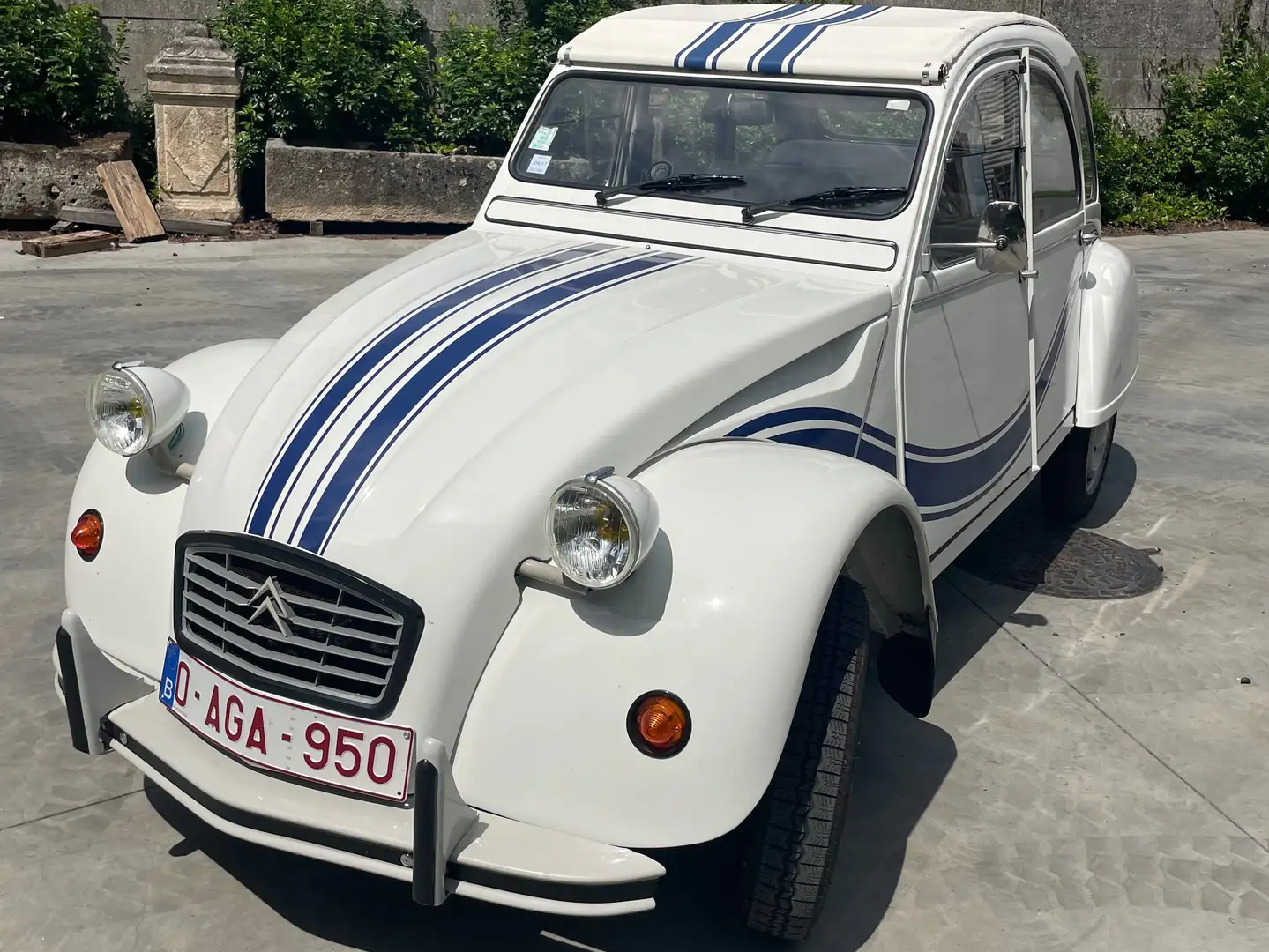Citroen 2CV 2 CV Ente Grün Білий - 1