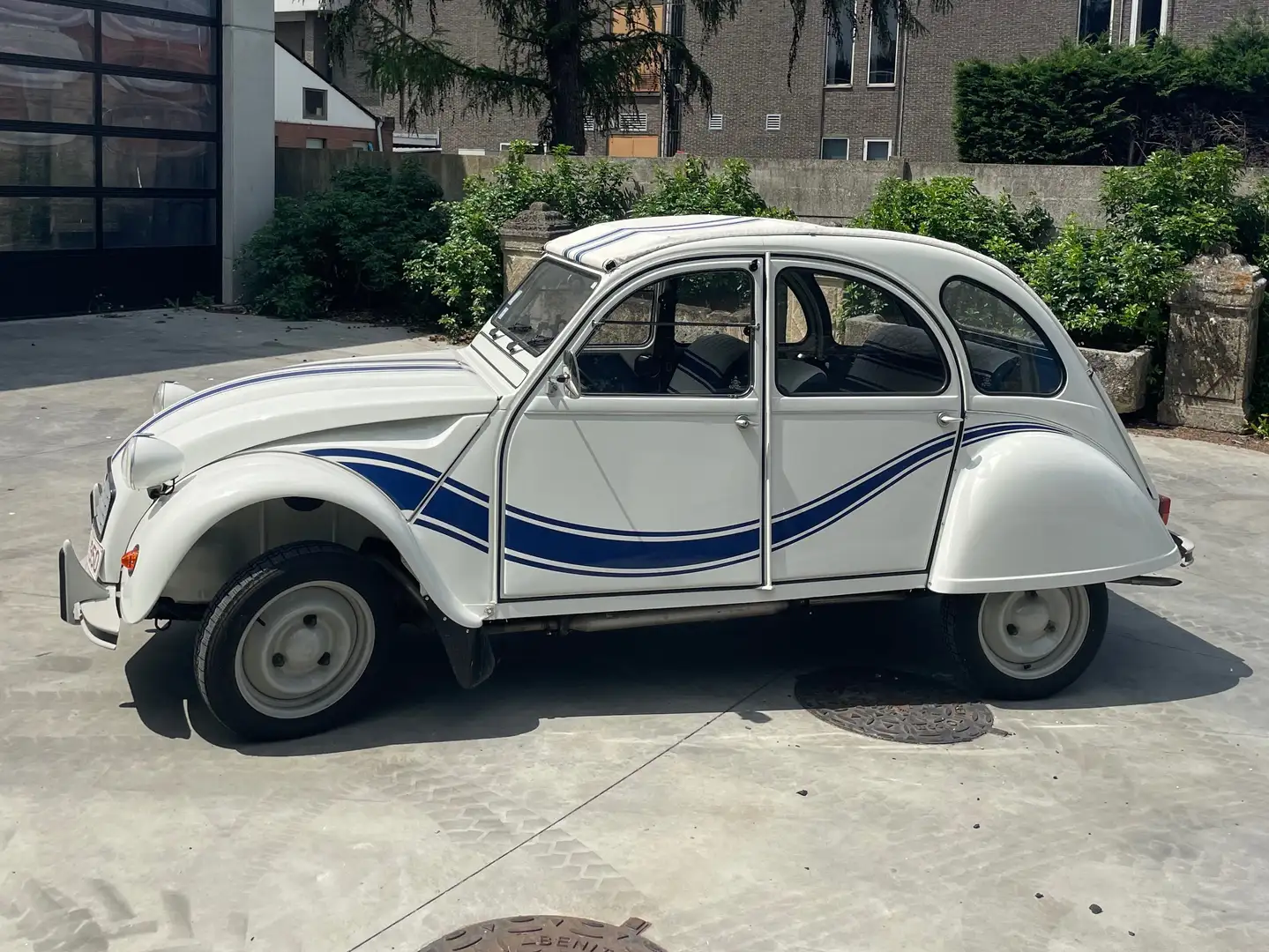 Citroen 2CV 2 CV Ente Grün Білий - 2