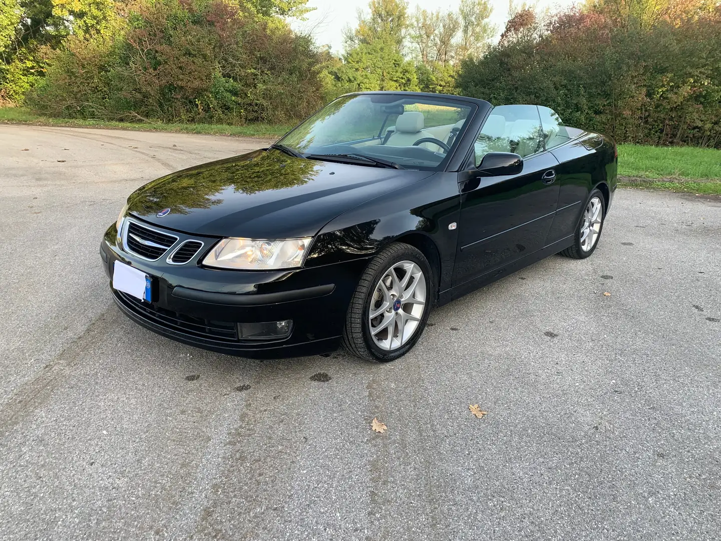 Saab 9-3 9-3 Cabrio 1.8t Linear Nero - 1