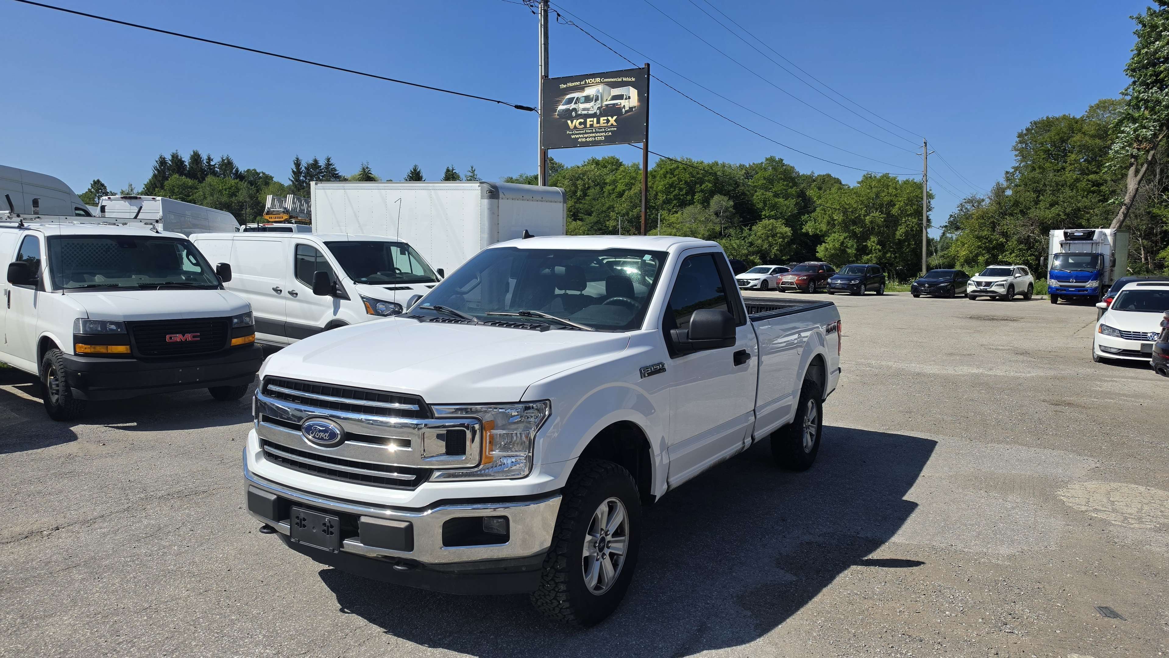 2020 Ford F-150 5.0L V8 - XLT Reg Cab 4x4 Long Box - P-E82958 - -N