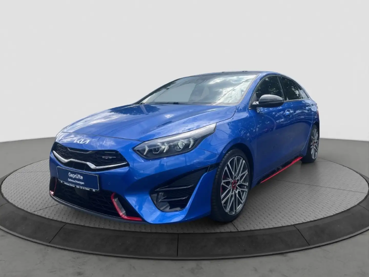 Kia ProCeed / pro_cee'd GT 1.6 T-GDi *PANORAMA*LEDER*LED*CAM*JBL* Blau - 2