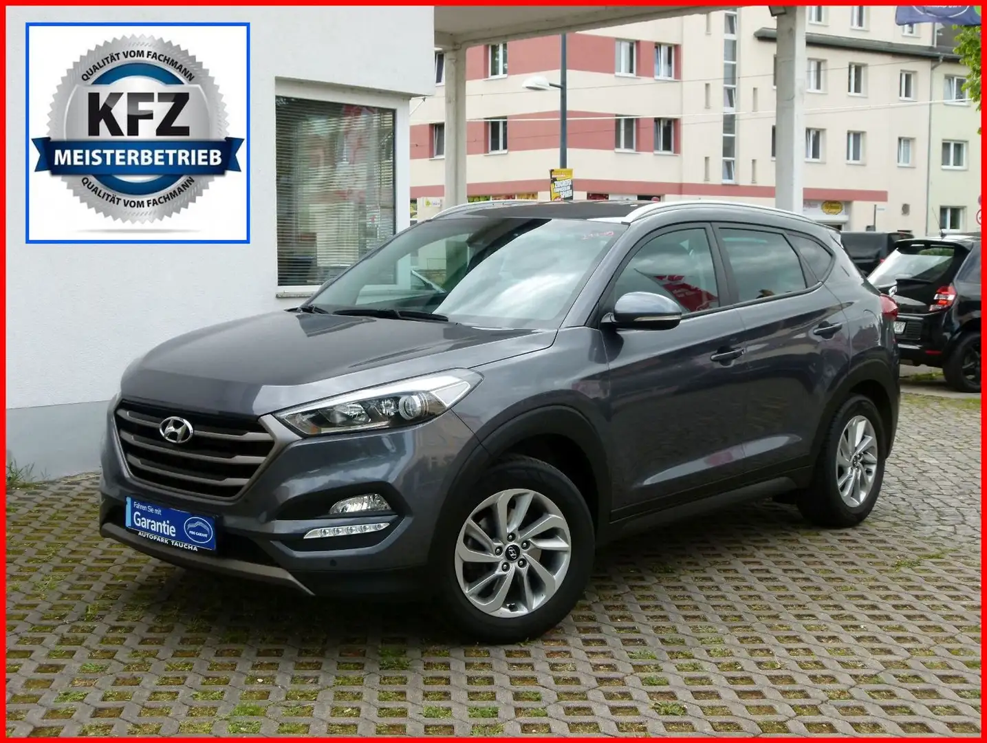 Hyundai TUCSON Edition 1.Hand AHK SHz TÜV NEU +GARANTIE+ Grau - 1