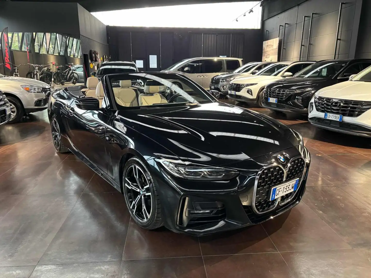 BMW 420 d 48V Cabrio Msport Nero - 2