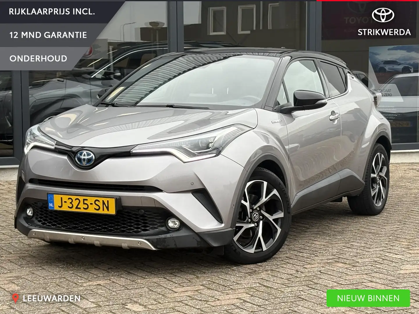 Toyota C-HR 1.8 Hybrid Bi-Tone Gris - 1