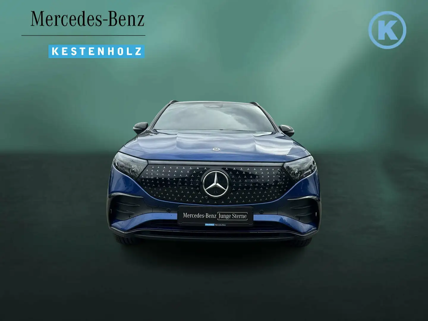 Mercedes-Benz EQA 350 EQA 350 4M AMG+PANO+DISTR+HUD+AHK+NIGHT+360°+BUR Blau - 2