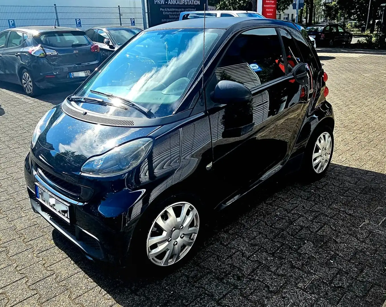 smart forTwo coupe Basis 45kW  451 Klima Automatik Schwarz - 1