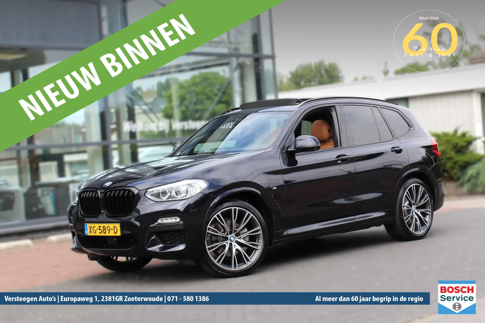 BMW X3 (g01) xDrive20i 184pk Aut Model M Sport High Execu Noir - 1