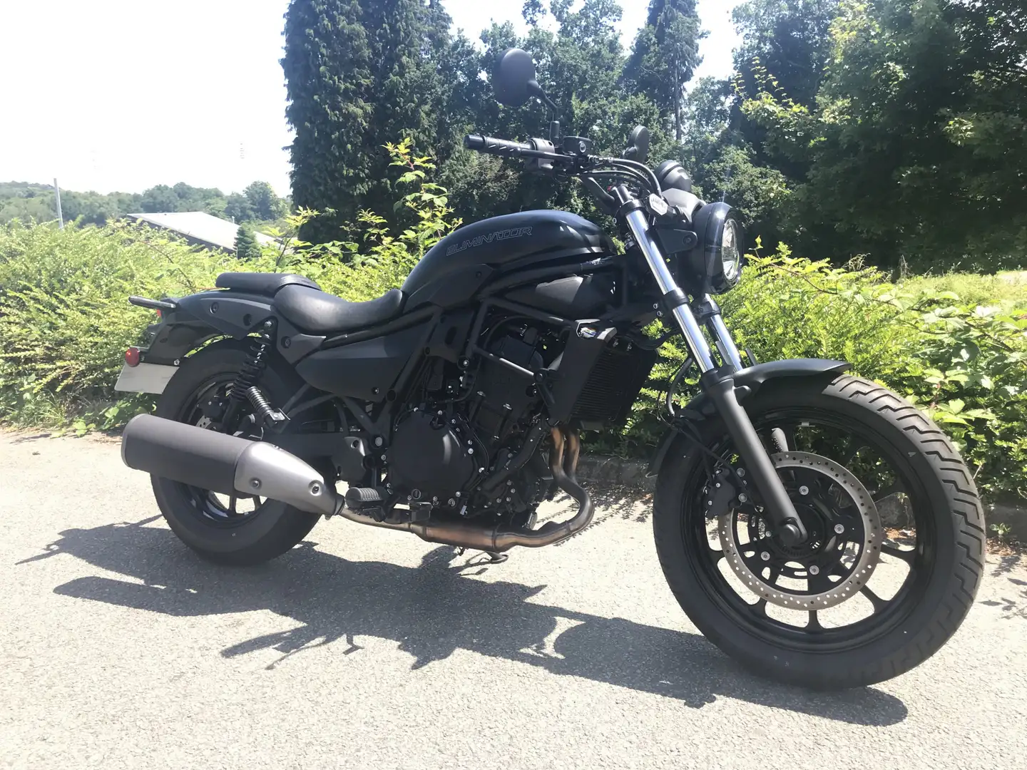 Kawasaki Eliminator 500 Zwart - 1