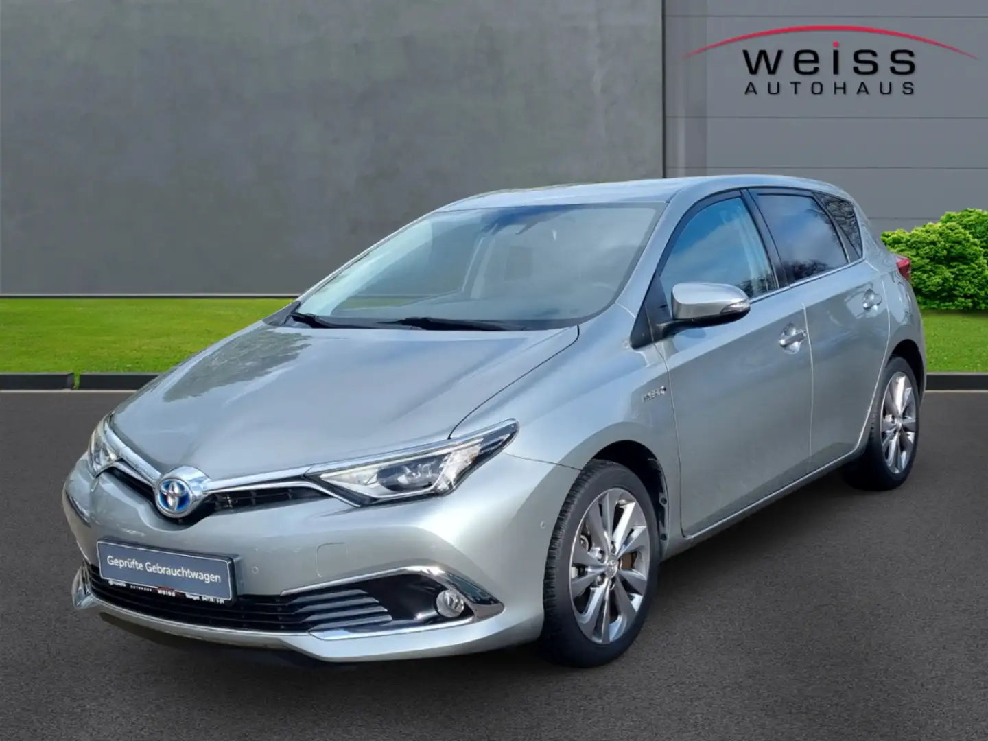 Toyota Auris 1.8 Hybrid Executive*NAV*Leder*LED*DAB*SHZ*SmartKe Plateado - 1