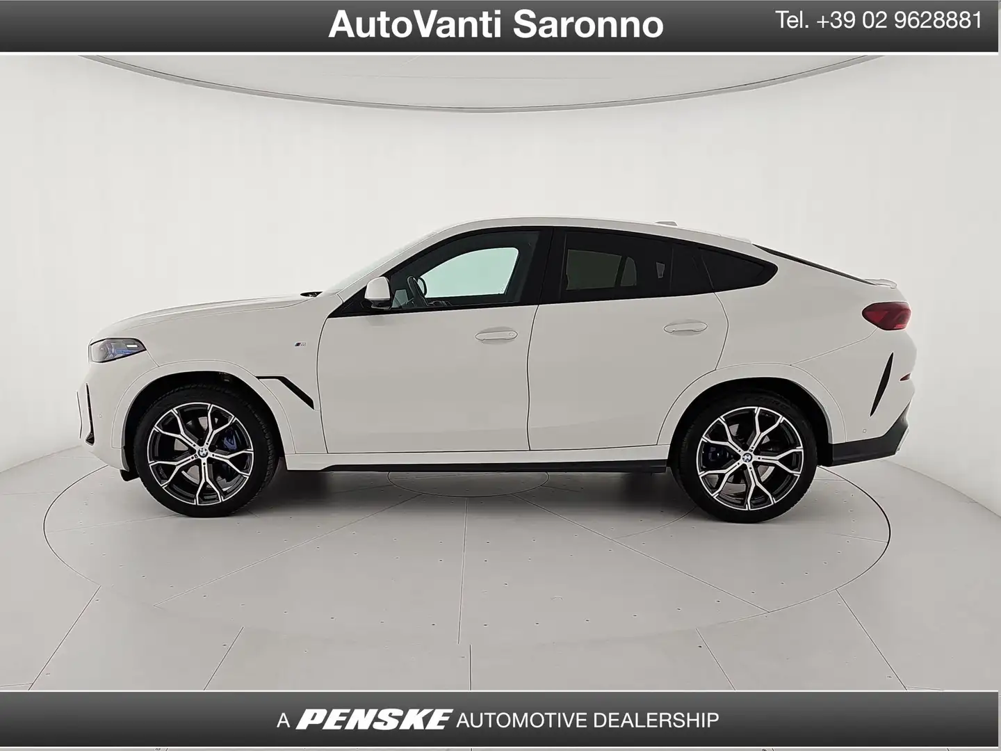 BMW X6 xDrive30d 48V Msport Blanc - 2