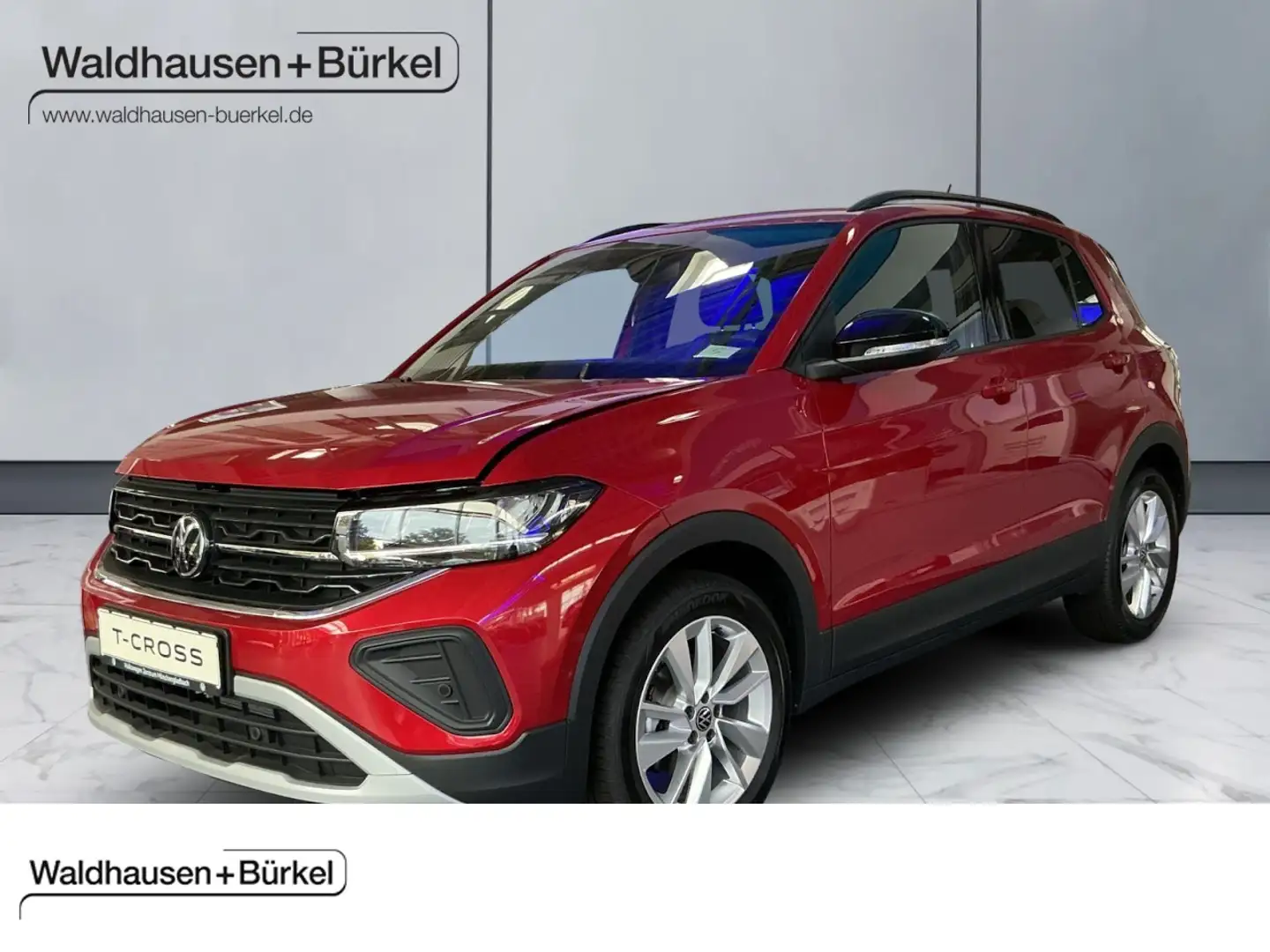 Volkswagen T-Cross 1.0 TSI Life GOAL Klima Navi Rückfahrkamera Rot - 1