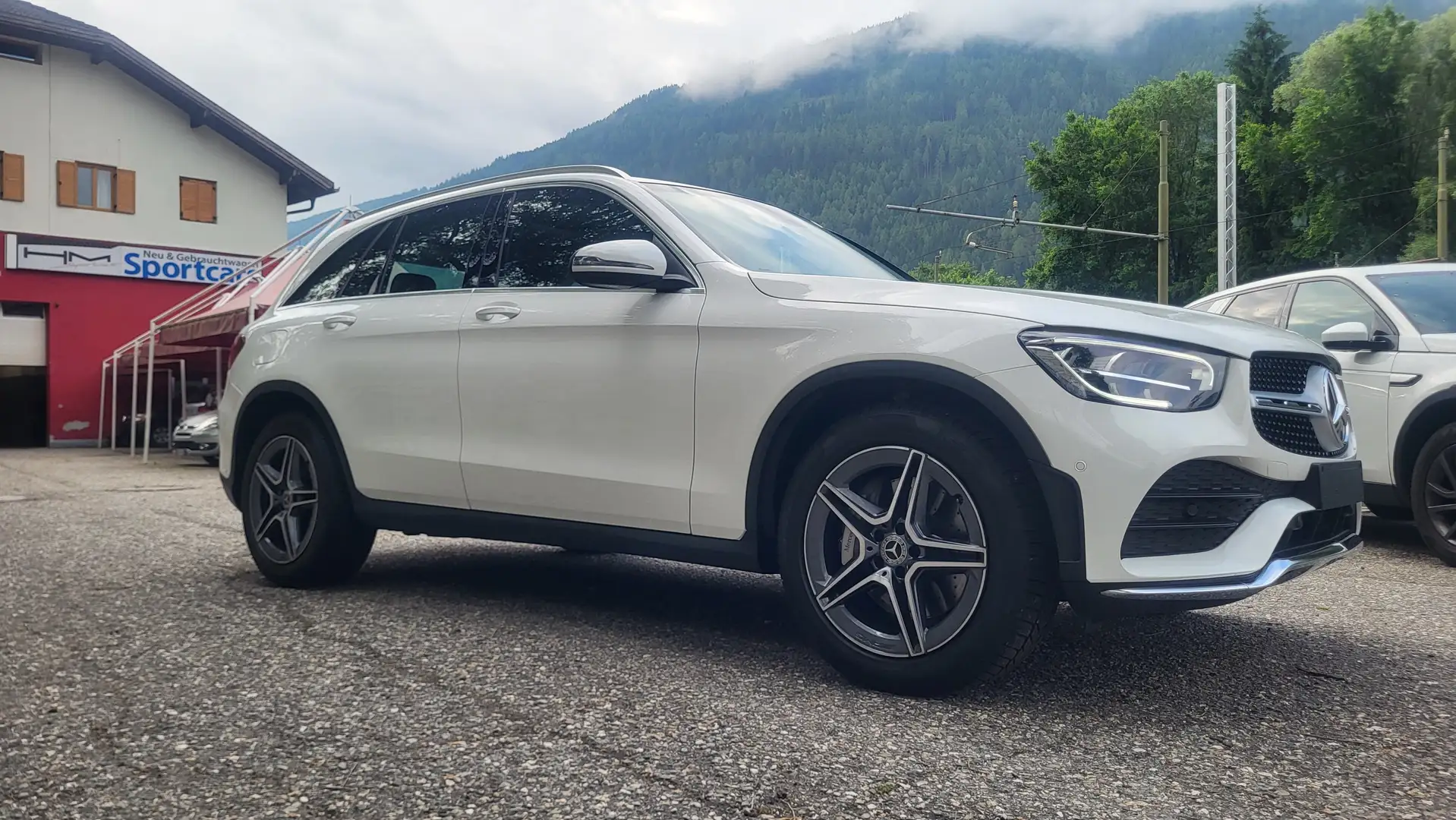 Mercedes-Benz GLC 220 Coupe d Premium 4Matic Auto AMG / Gancio/Tetto/LED Alb - 2