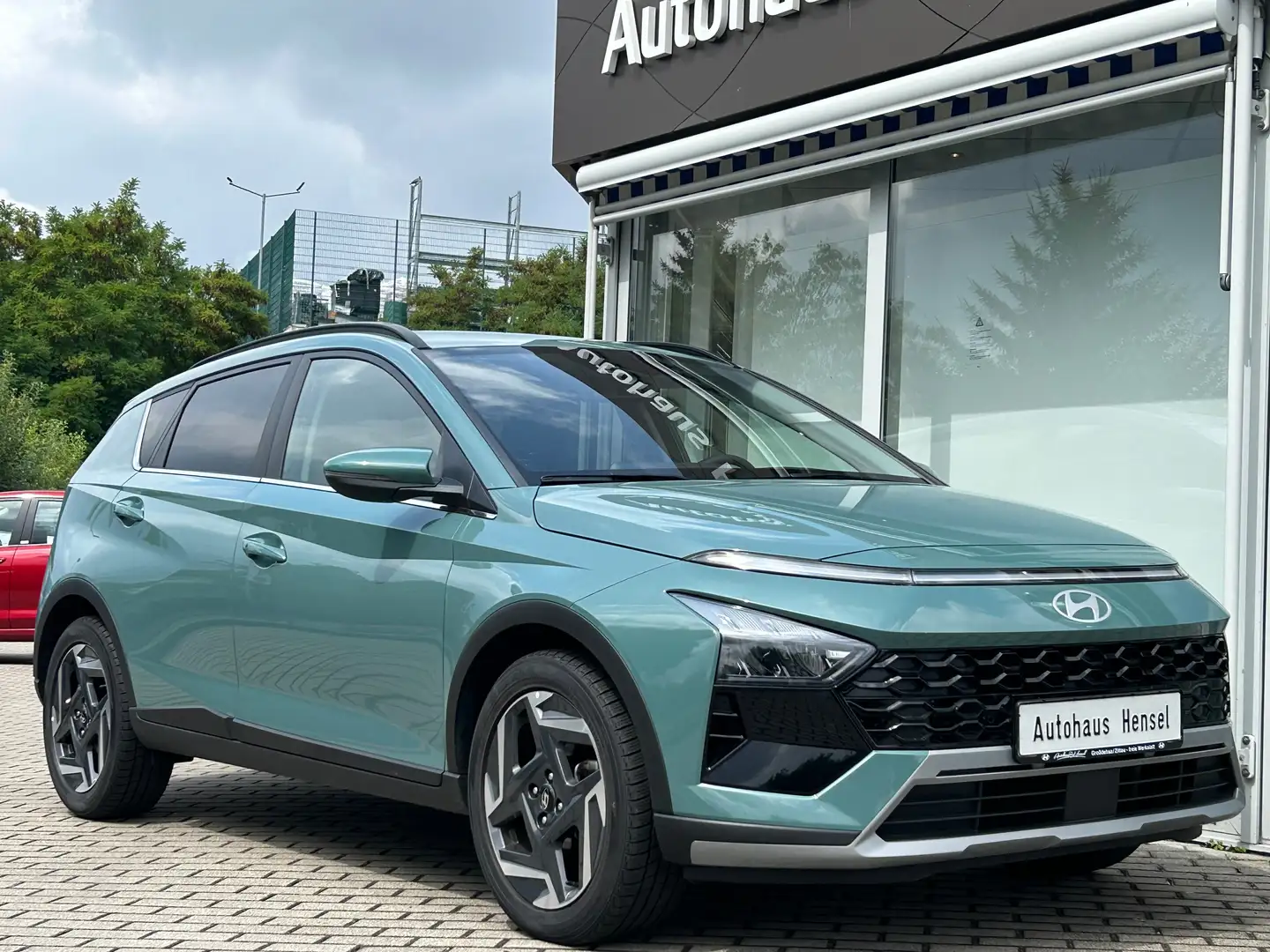 Hyundai BAYON 1.0 T-GDi Prime BOSE-Sound LED Navi Kamera PDC Grün - 2