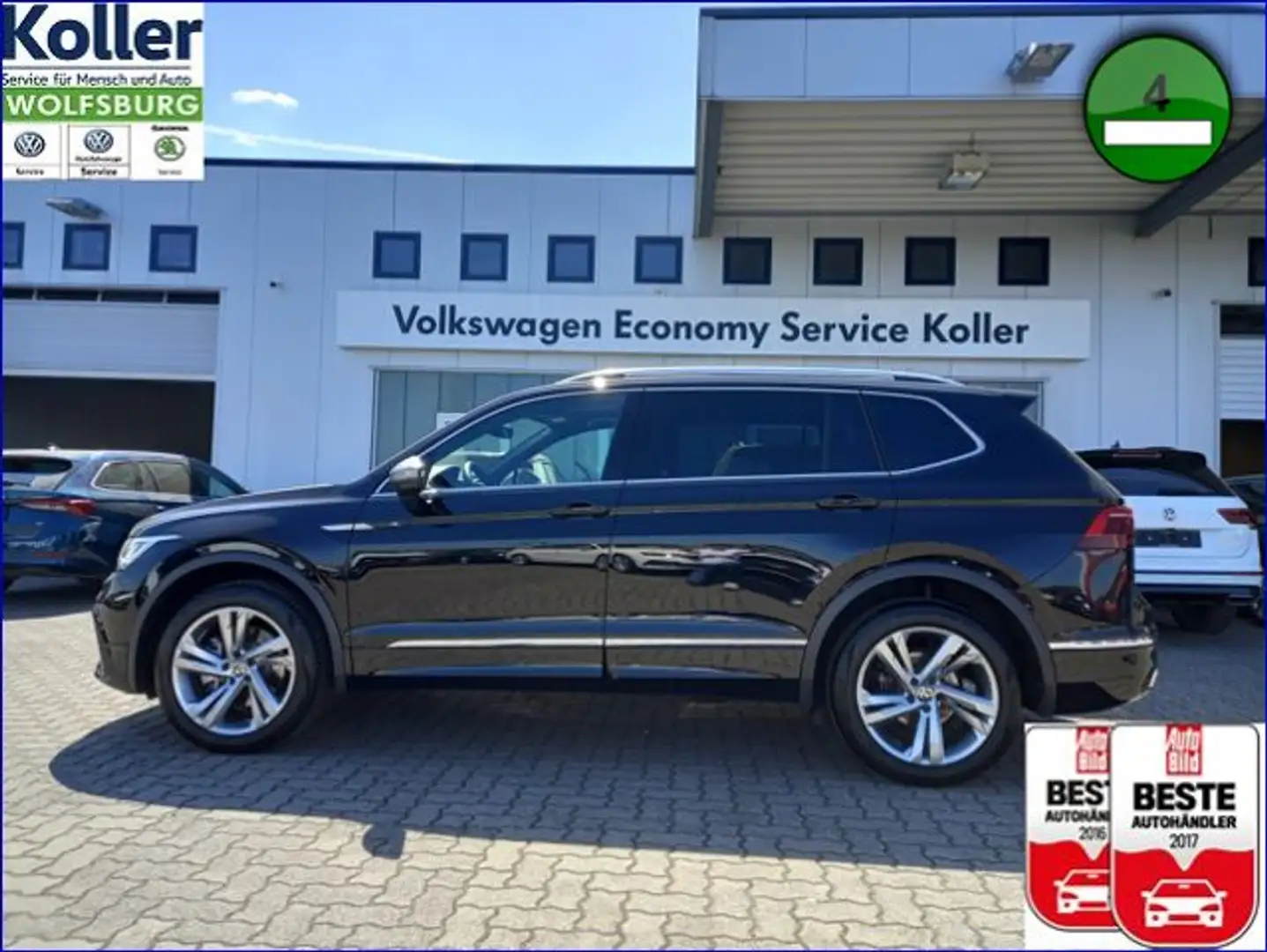 Volkswagen Tiguan Allspace 2.0 TSI DSG 4MO R-Line MatrixLED Schwarz - 2