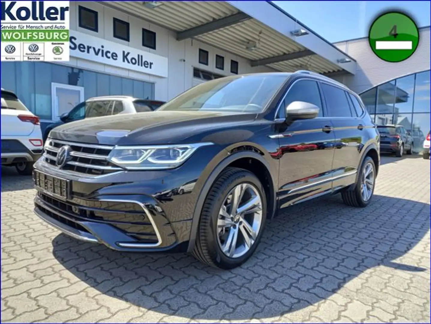 Volkswagen Tiguan Allspace 2.0 TSI DSG 4MO R-Line MatrixLED Schwarz - 1