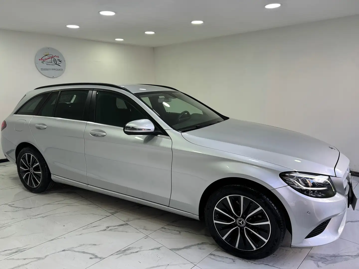 Mercedes-Benz C 180 Classe C-S205 2018 SW SW d Sport Plus auto Argento - 2