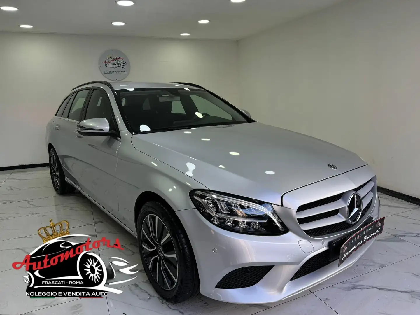 Mercedes-Benz C 180 Classe C-S205 2018 SW SW d Sport Plus auto Argento - 1