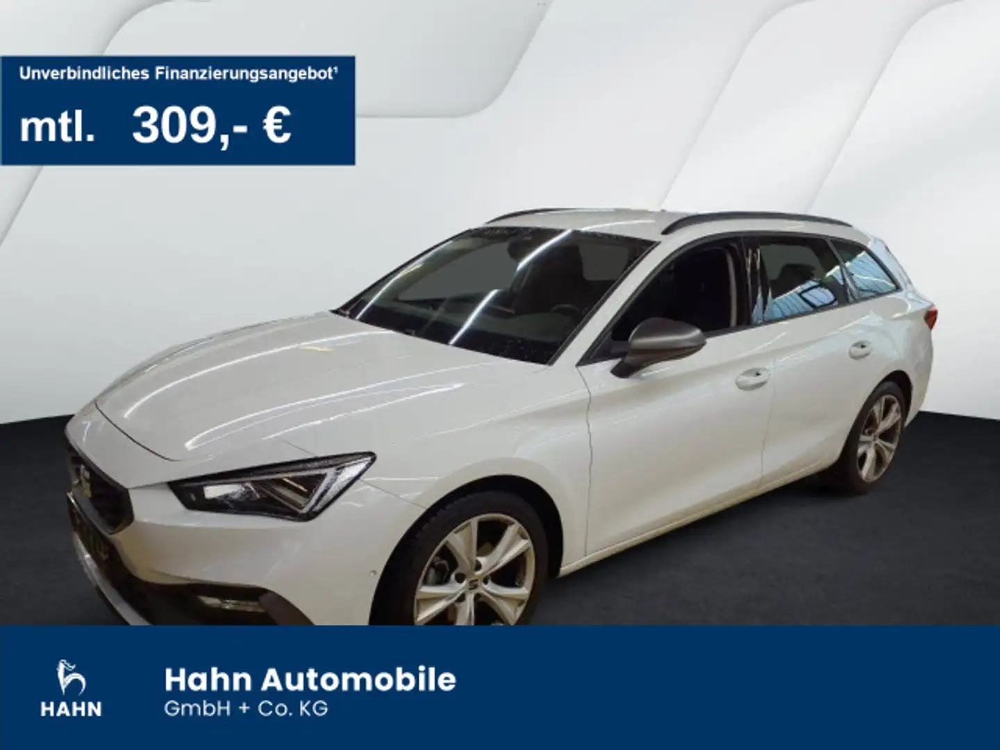 SEAT Leon Sportstourer 1.5eTSI DSG FR LED Nav CAM ACC Weiß - 1