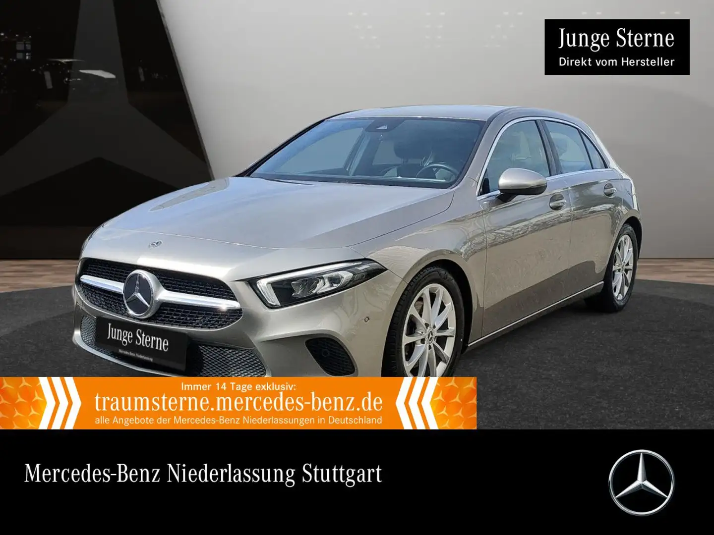 Mercedes-Benz A 200 PROGRESSIVE+LED+KAMERA+7G Zilver - 1