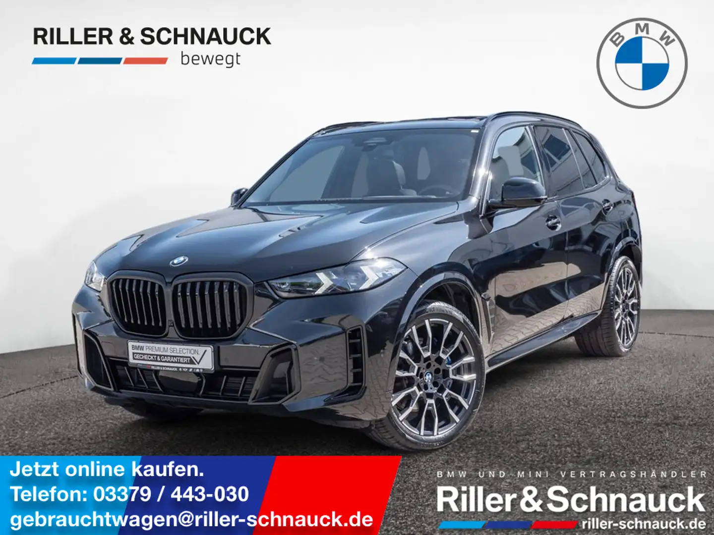 BMW X5 xDrive 30d M-Sport Pro STANDHZ PANO 360° Schwarz - 1