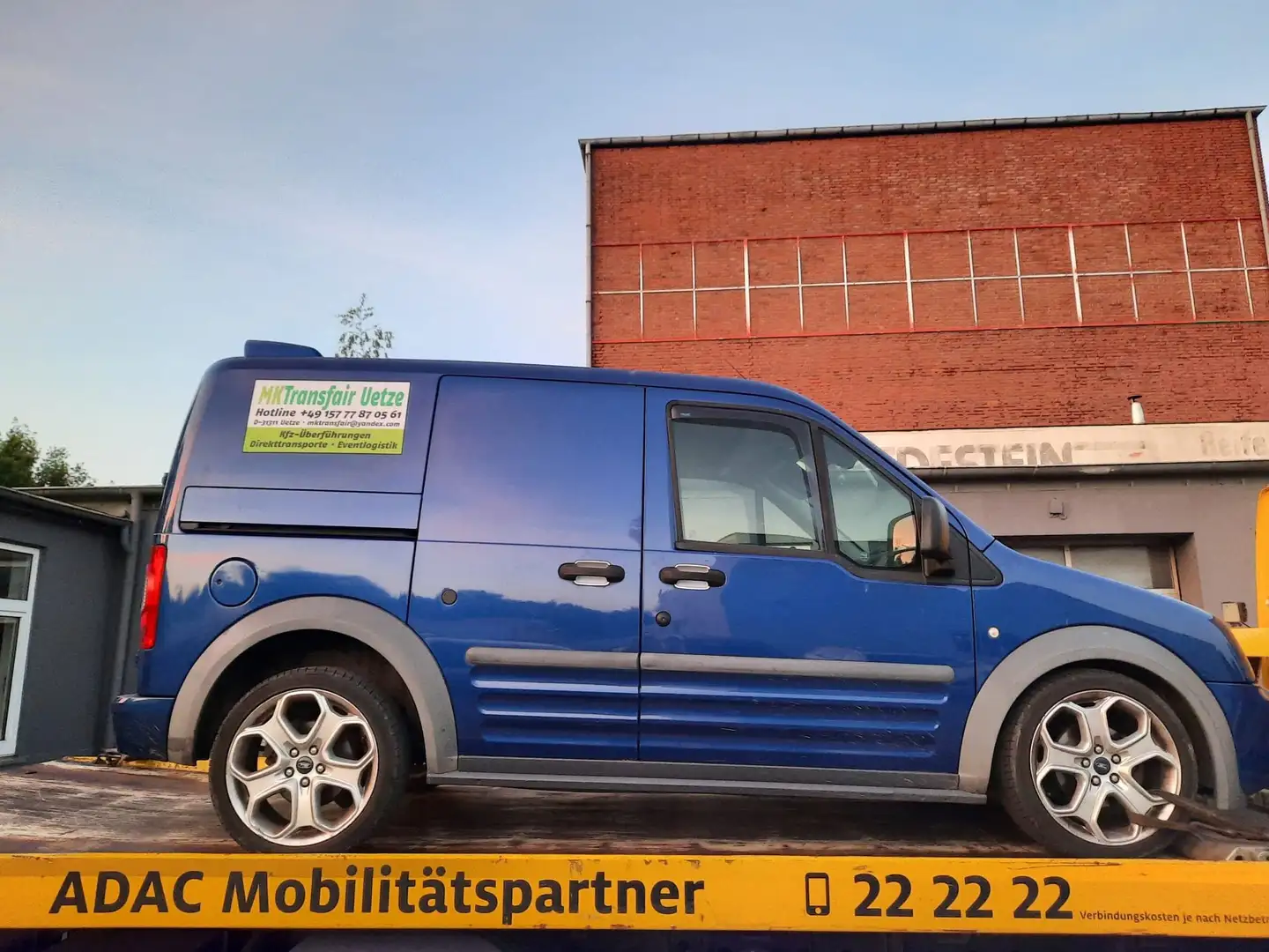 Ford Transit Connect Transit Connect TDCi (Kurz) DPF Blau - 1