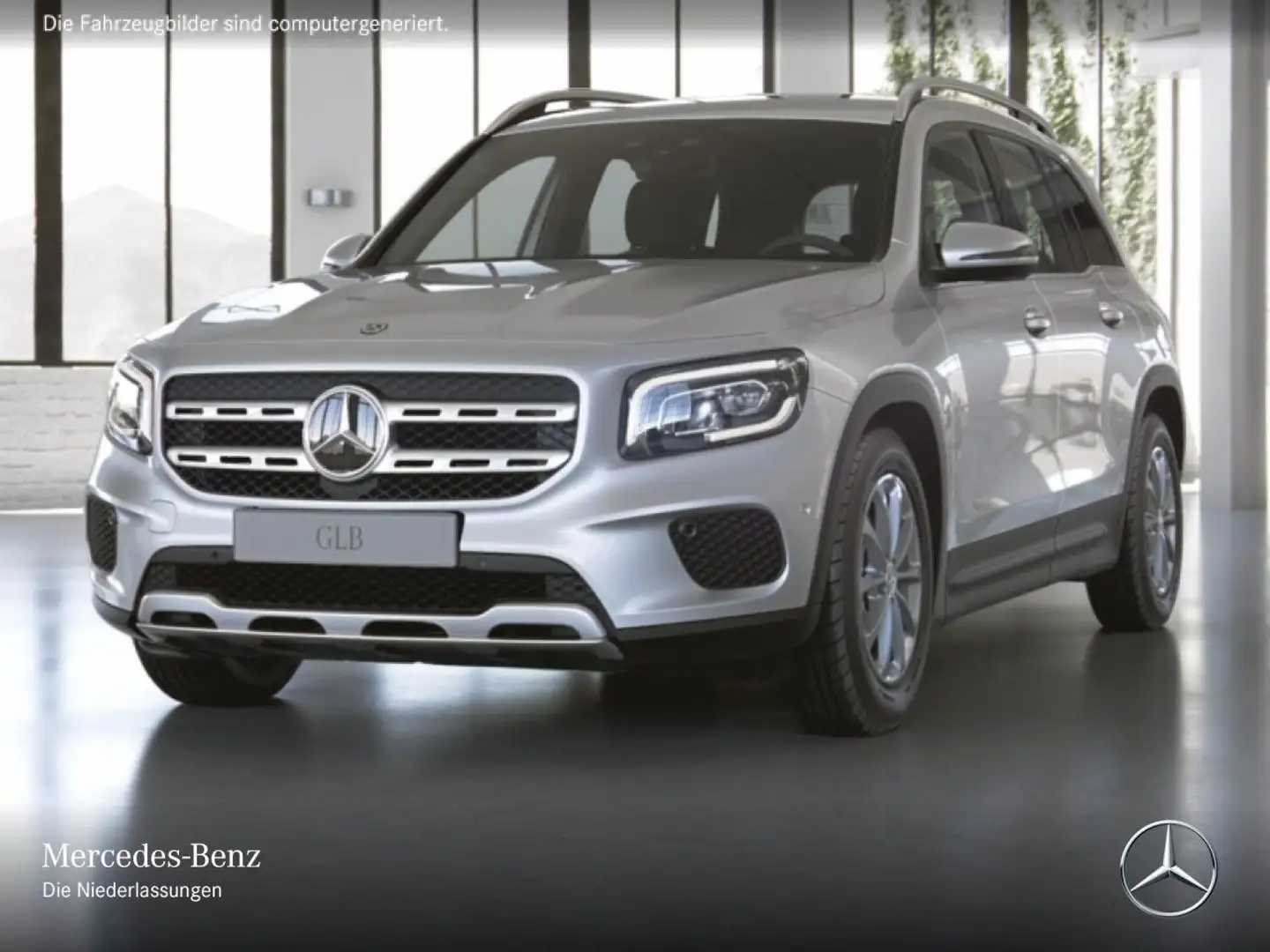 Mercedes-Benz GLB 200 STYLE+LED+7G Silber - 2