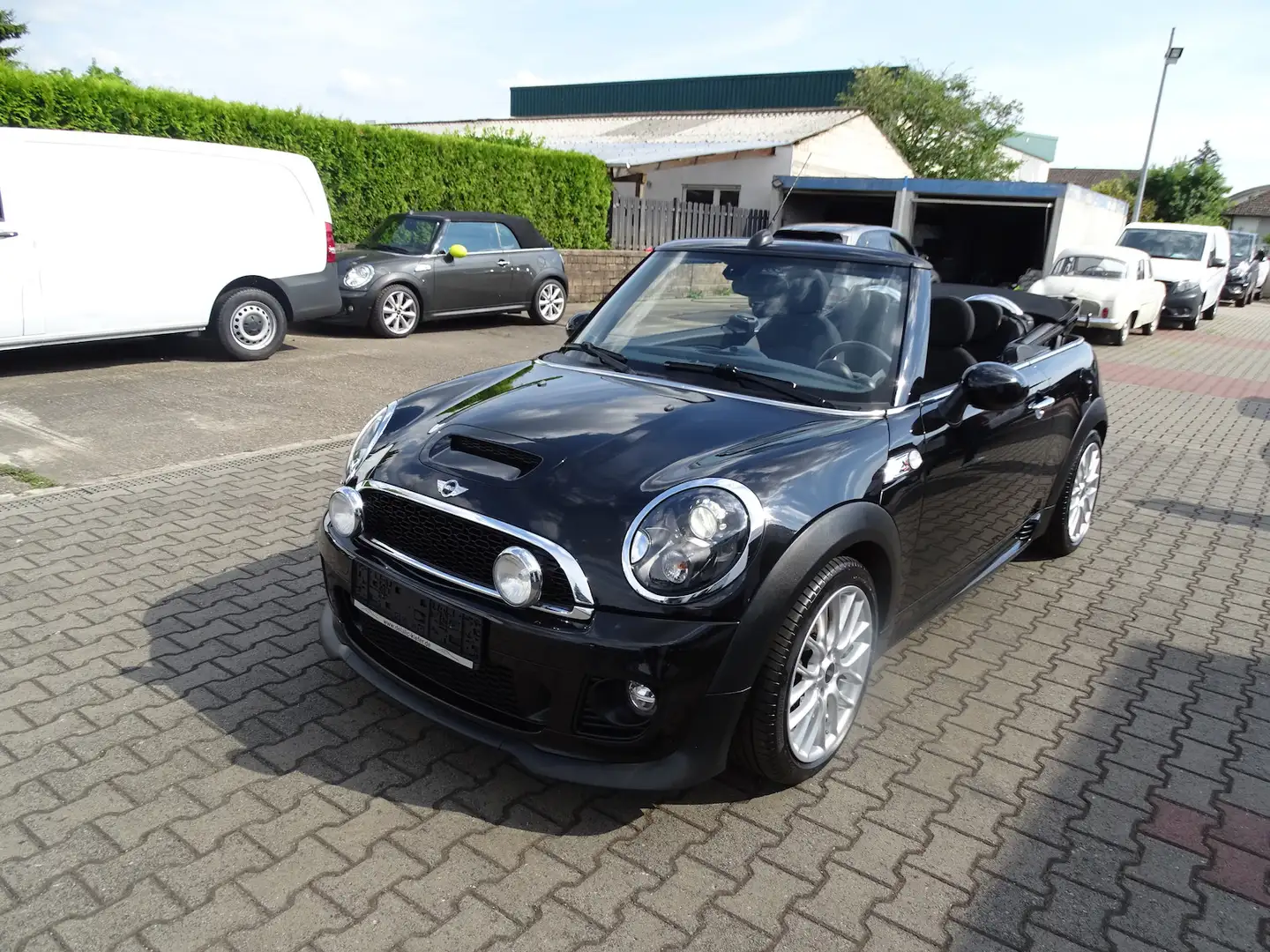 MINI Cooper S Cabrio Navi, Sitzheizung, Klima Negro - 1