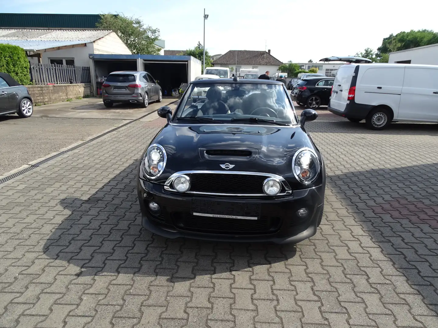MINI Cooper S Cabrio Navi, Sitzheizung, Klima Negro - 2