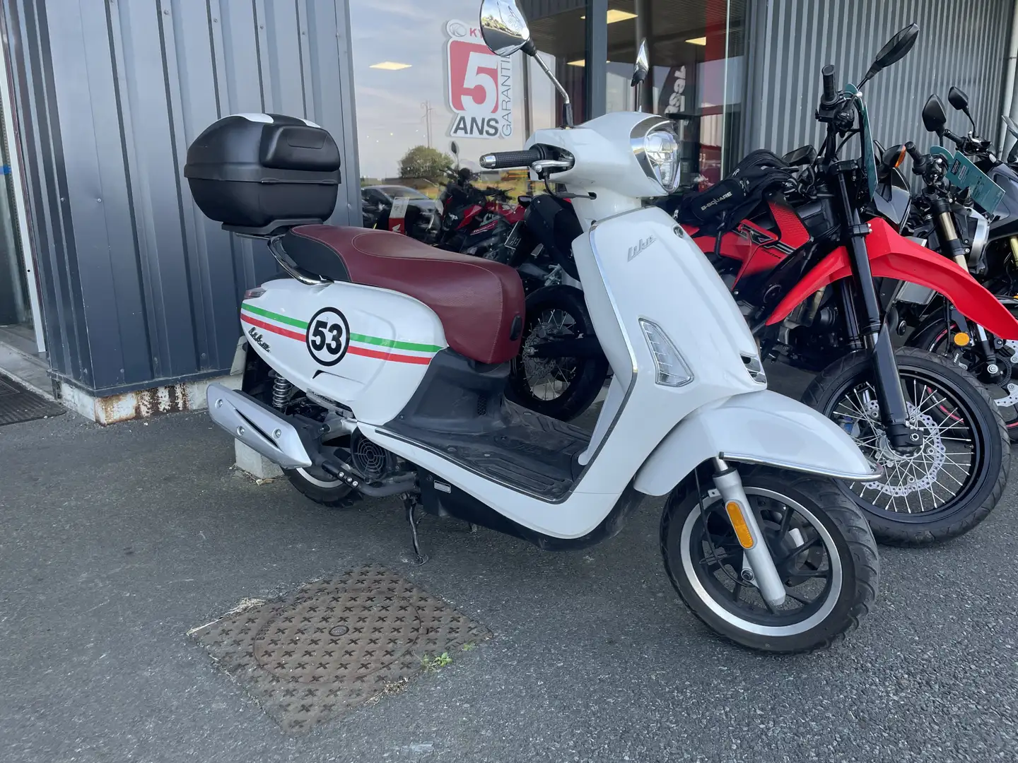 Kymco Like 125 Blanc - 1