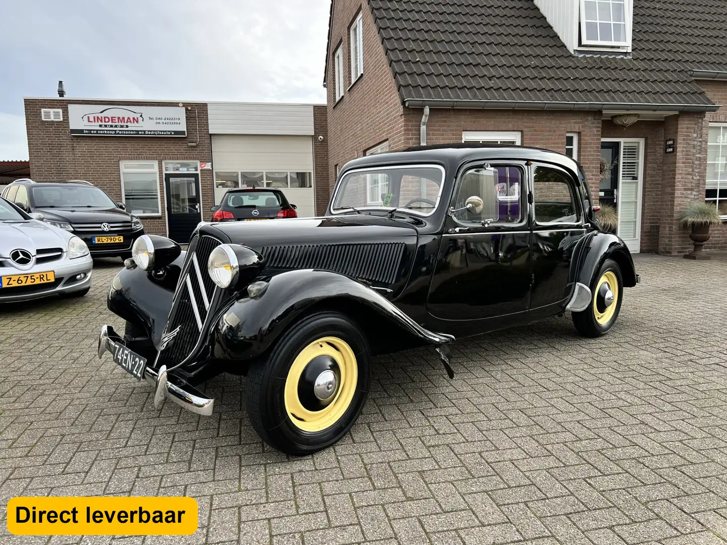 Citroen Traction Avant 11BL 1953 (Nederlands kenteken) Black - 1