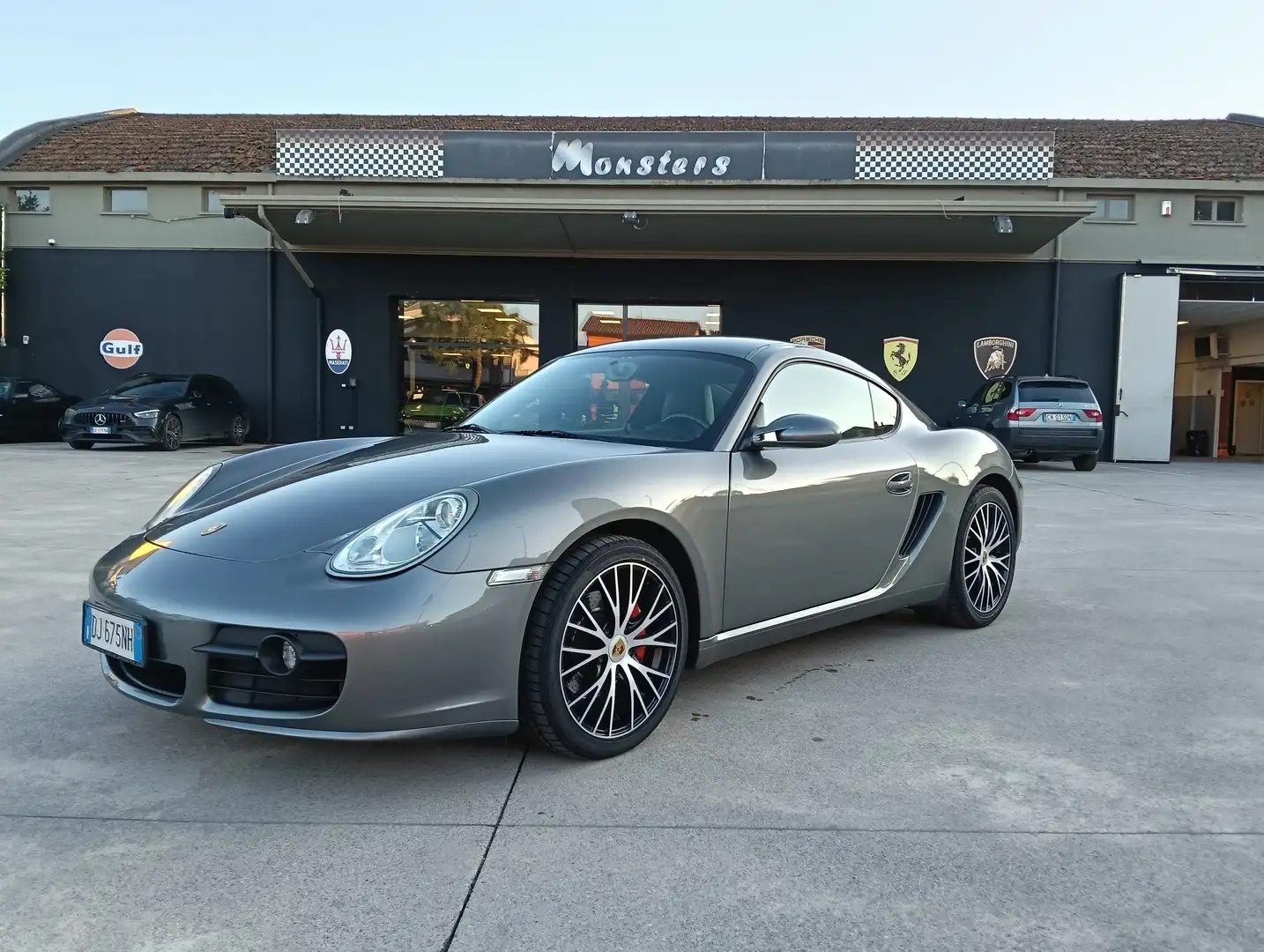 Porsche Cayman S 3,.4 TIPTRONIC 295CV! Grigio - 1