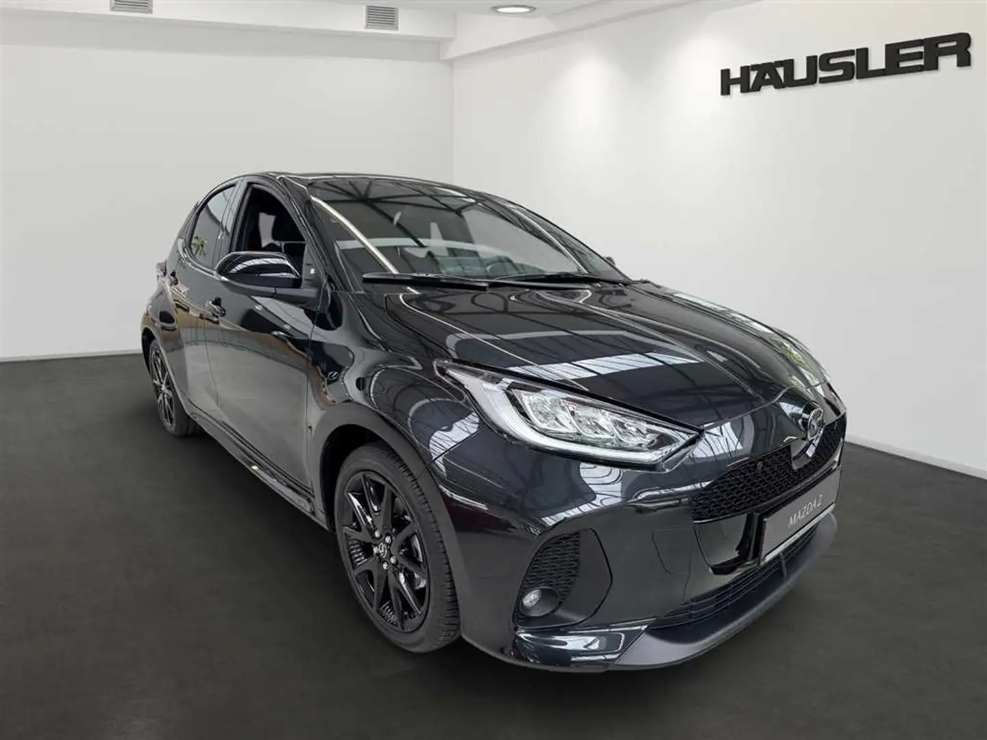 Mazda 2 Homura Plus mit Navi, Panorama-Glasdach & Head-Up Schwarz - 2