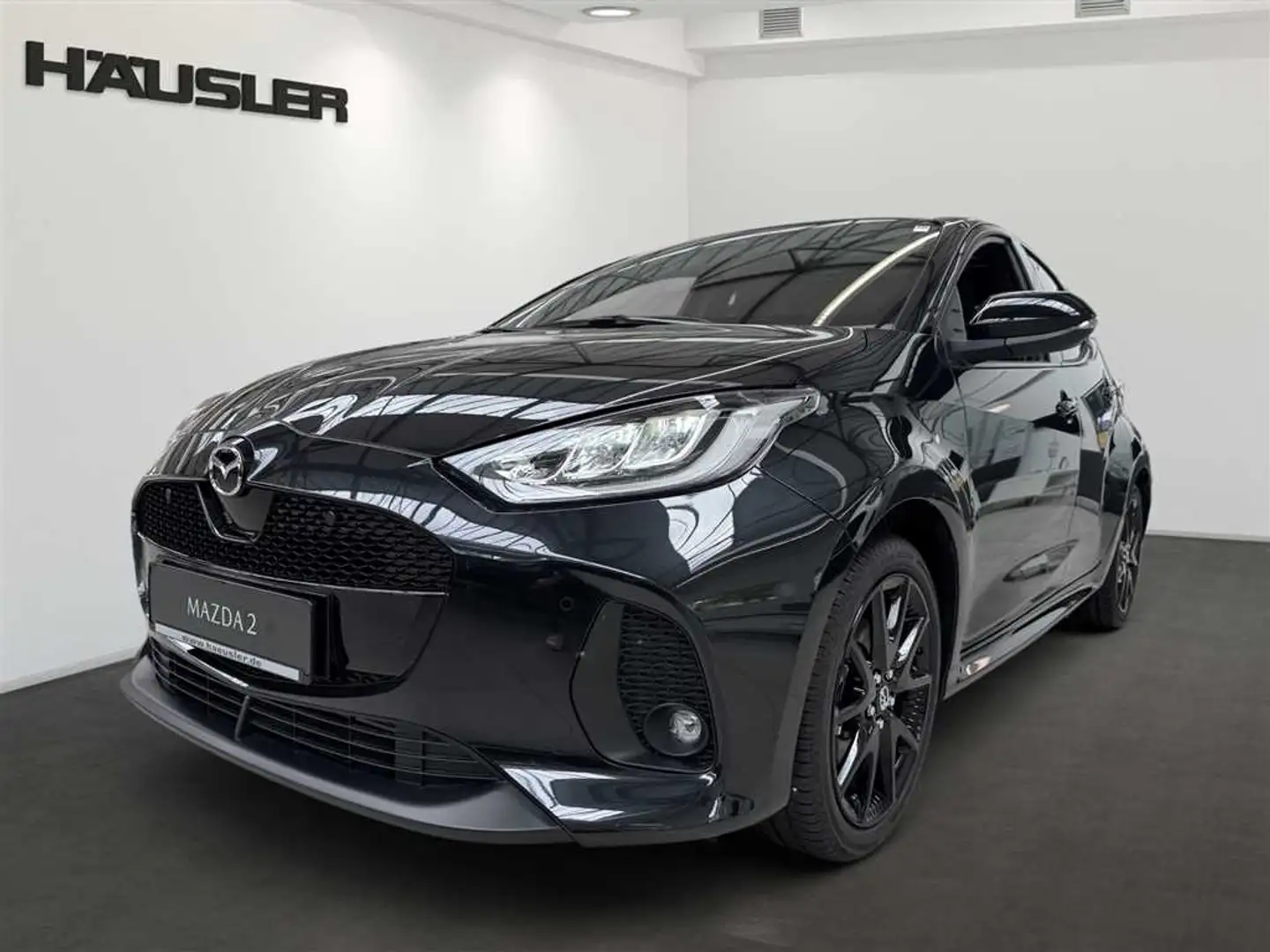 Mazda 2 Homura Plus mit Navi, Panorama-Glasdach & Head-Up Schwarz - 1