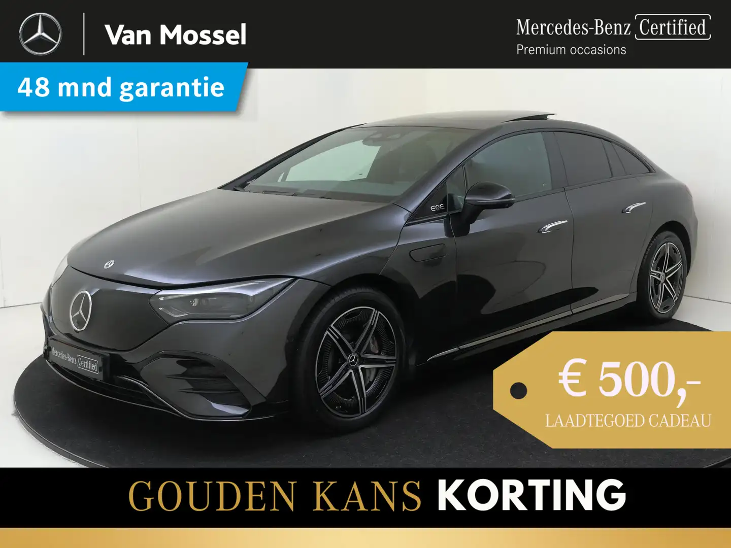 Mercedes-Benz EQE 350 4Matic AMG Line 91 kWh / Panoramadak/ Night/ Memor Gris - 1