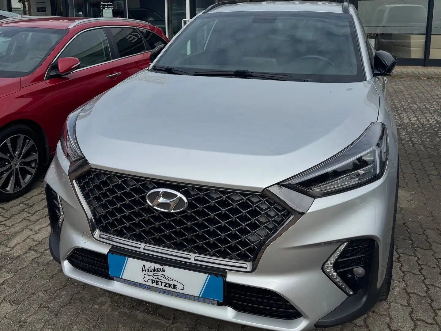 Hyundai TUCSON Tucson 1.6 GDi 2WD DCT N Line Argent - 1