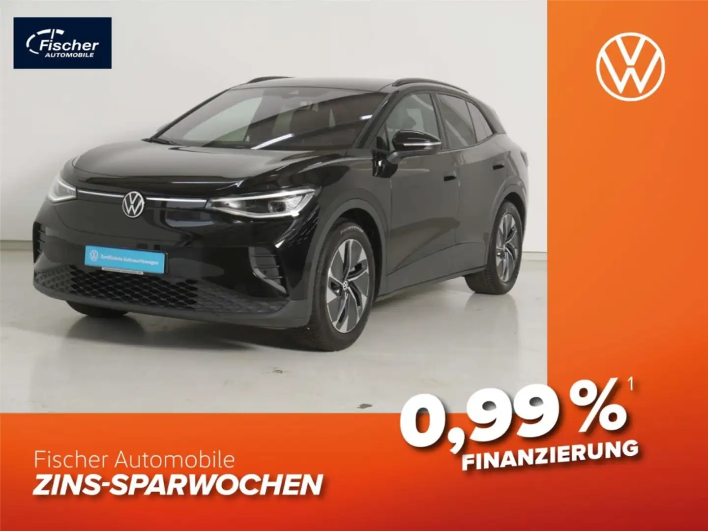 Volkswagen ID.4 Elektro Pro 77 kWh P-Dach/Matrix/NAV/RFK Czarny - 1