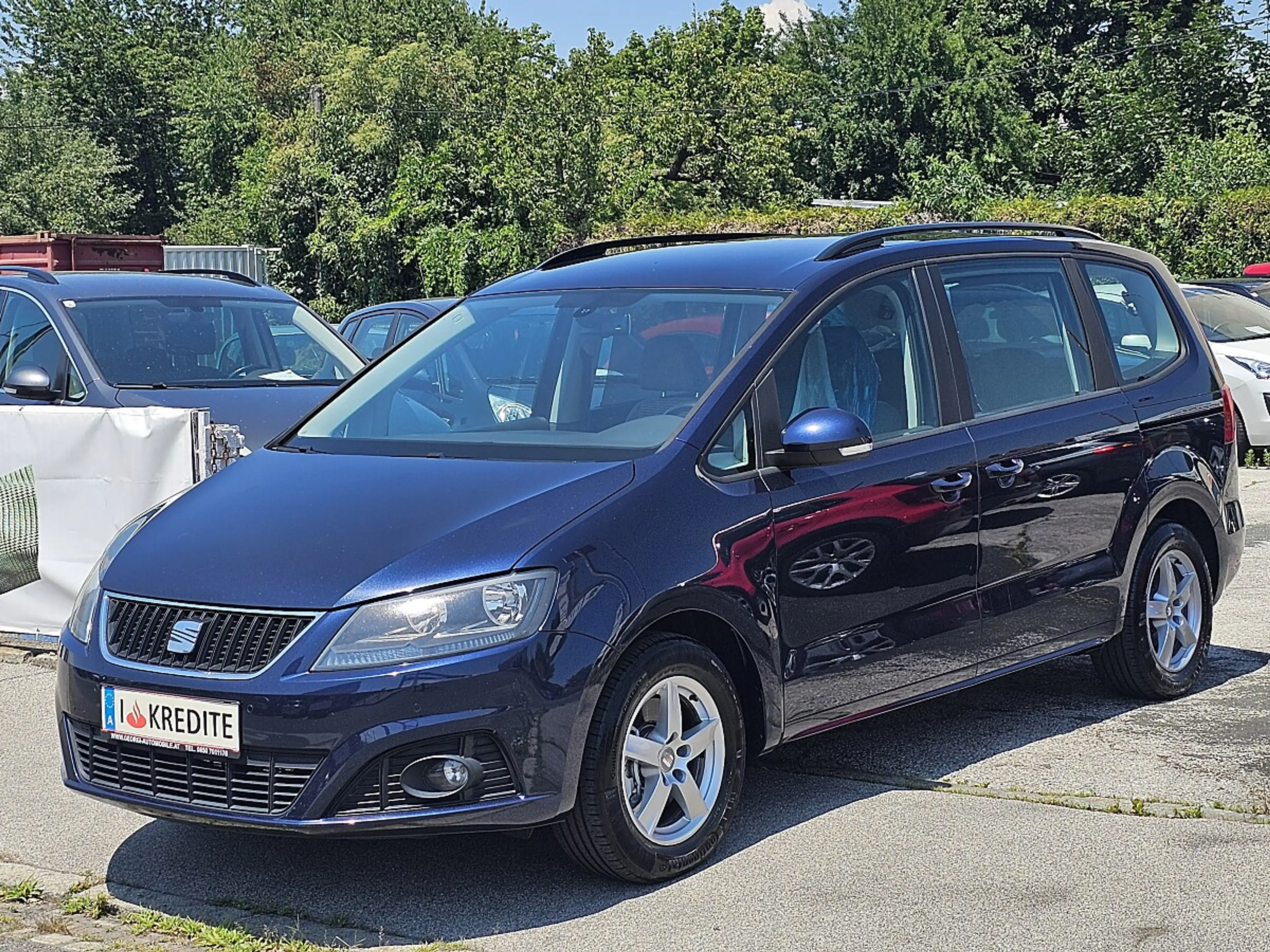 SEAT Alhambra Style 2,0 TDI CR DPF 7-Sitze Pickerl + Service-OK Sehr Gepflegt WR SR — photo 7