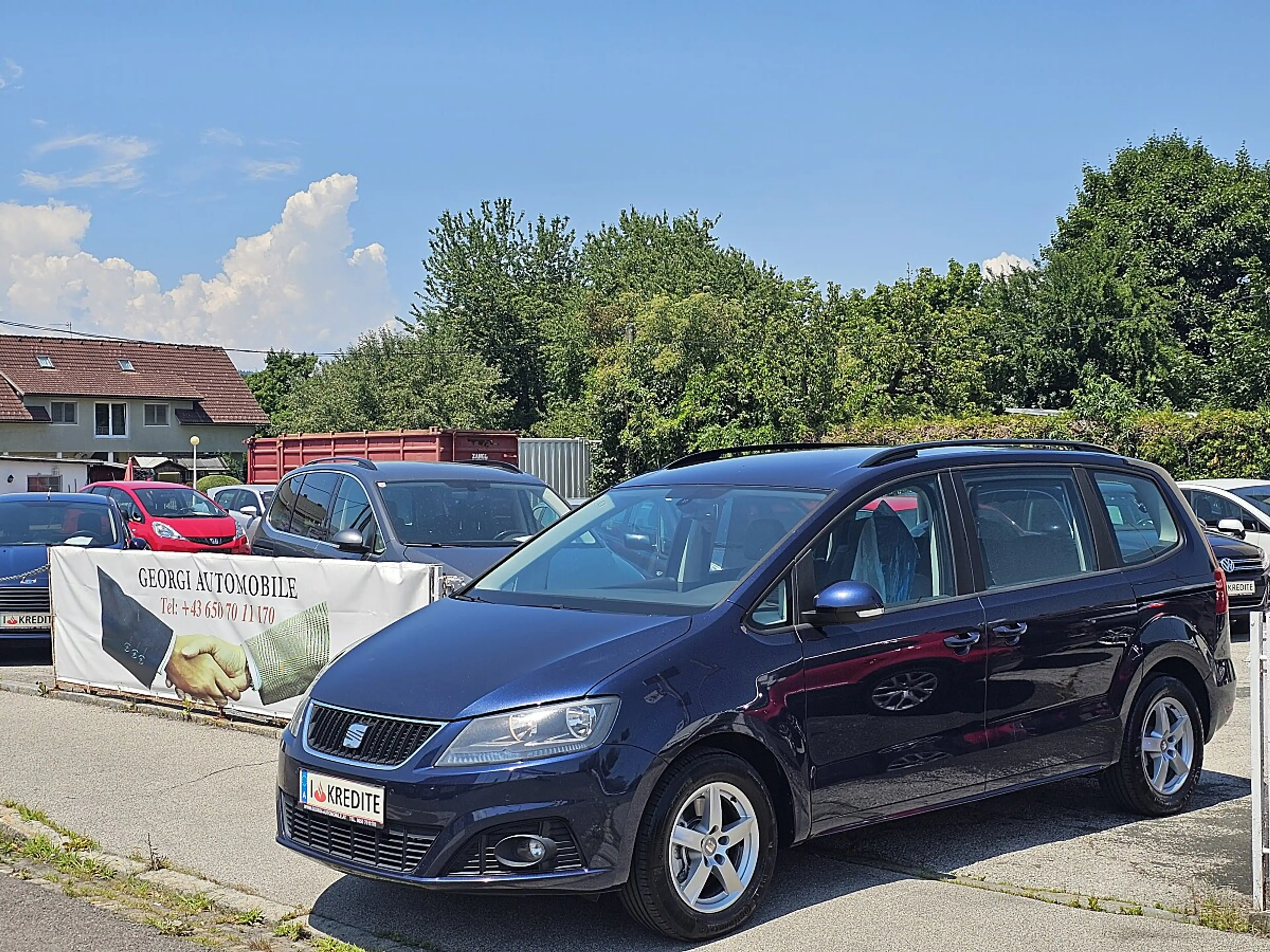SEAT Alhambra Style 2,0 TDI CR DPF 7-Sitze Pickerl + Service-OK Sehr Gepflegt WR SR — photo 9