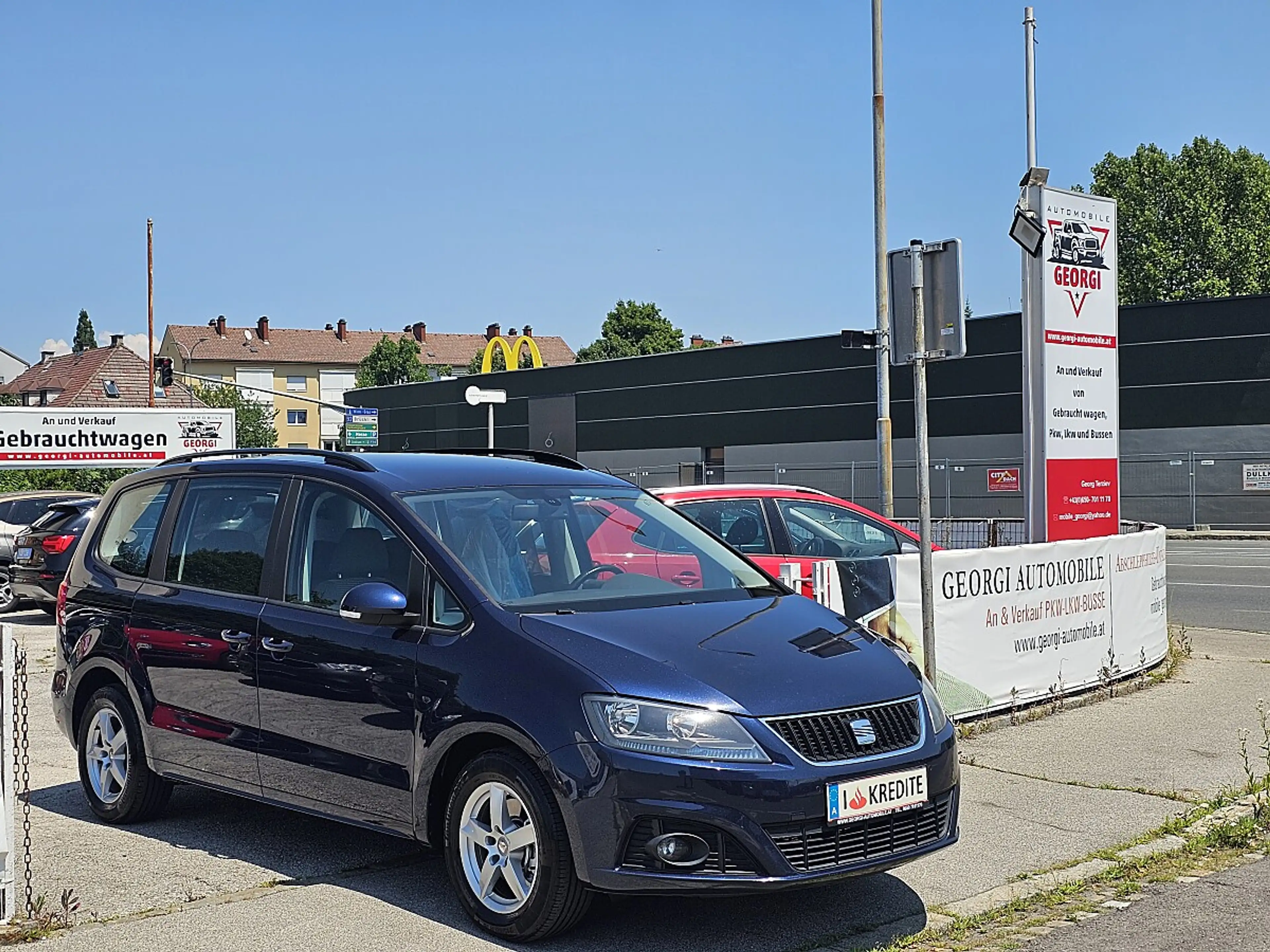 SEAT Alhambra Style 2,0 TDI CR DPF 7-Sitze Pickerl + Service-OK Sehr Gepflegt WR SR — photo 8