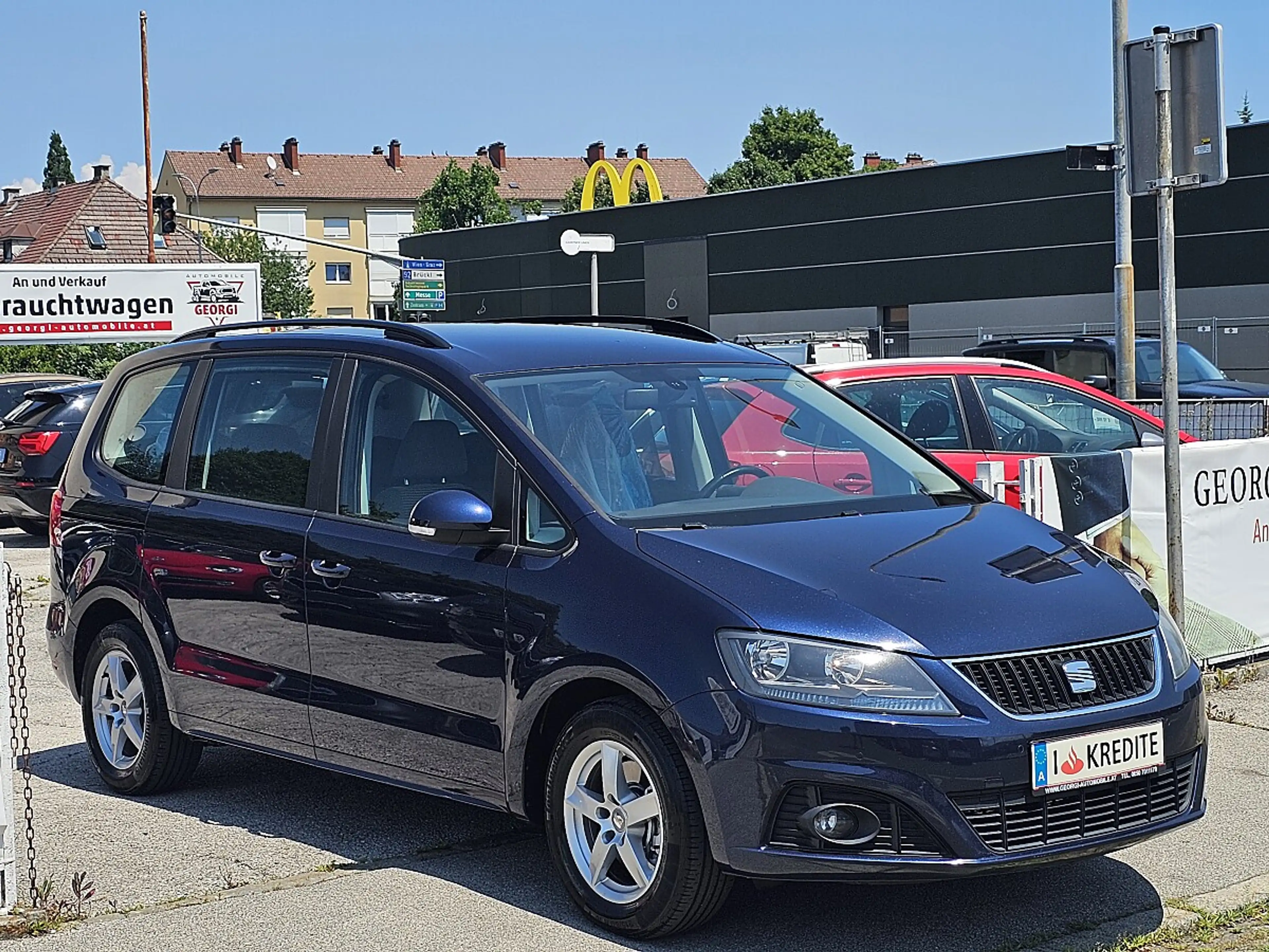 SEAT Alhambra Style 2,0 TDI CR DPF 7-Sitze Pickerl + Service-OK Sehr Gepflegt WR SR — photo 6