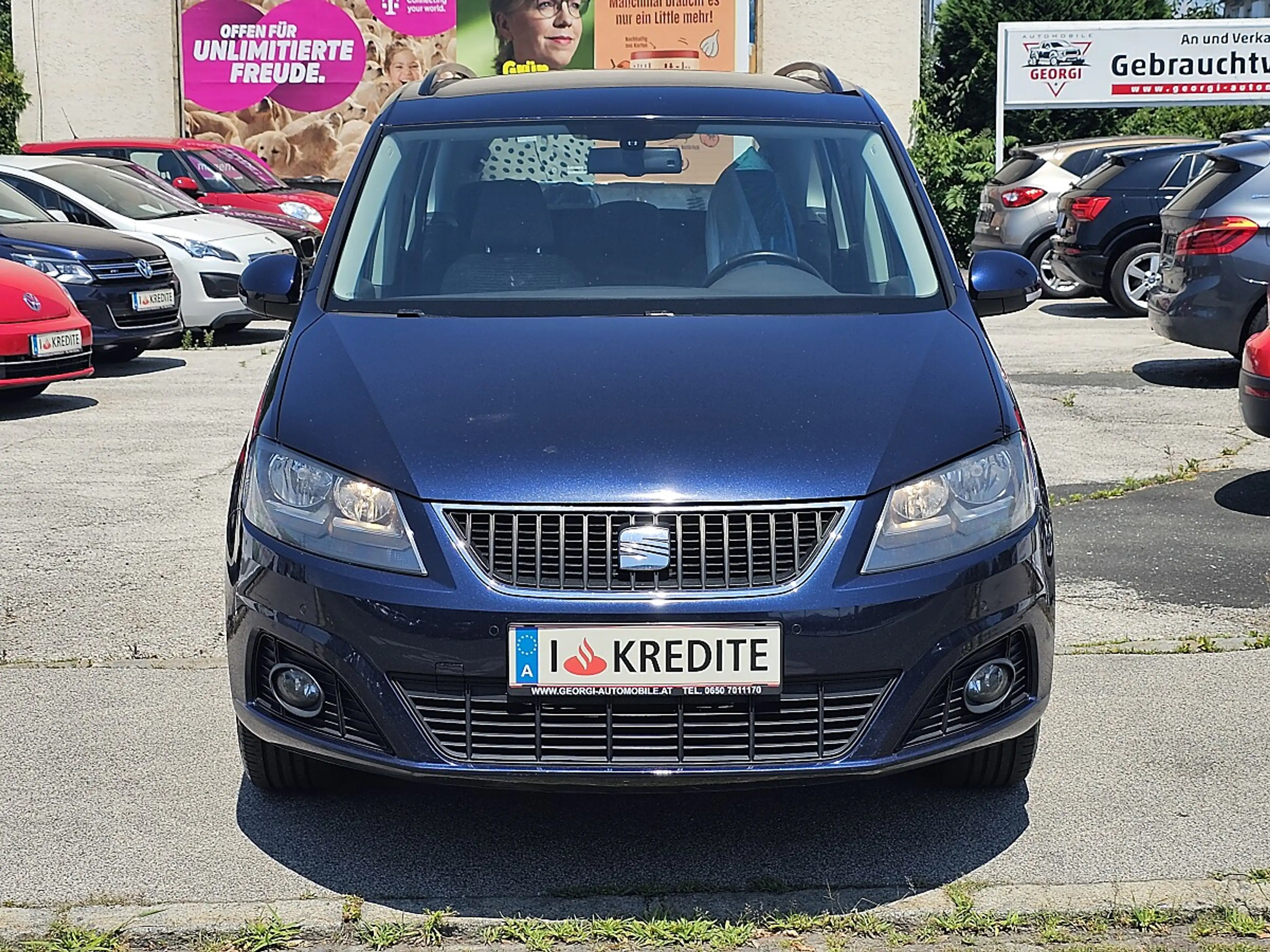 SEAT Alhambra Style 2,0 TDI CR DPF 7-Sitze Pickerl + Service-OK Sehr Gepflegt WR SR — photo 3