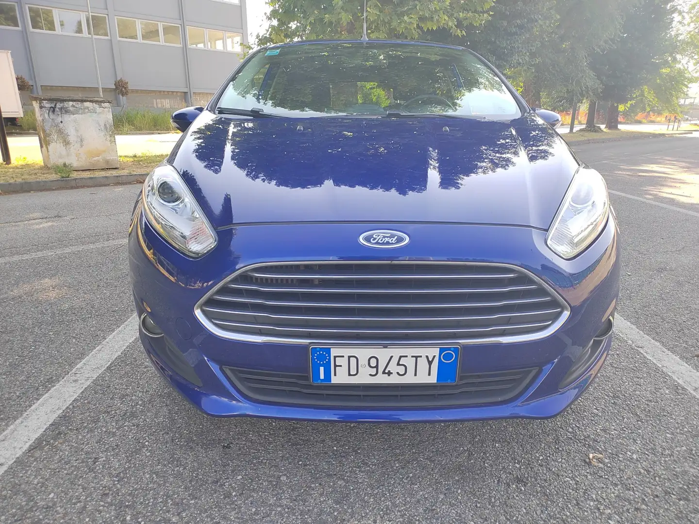 Ford Fiesta Fiesta 5p 1.0 ecoboost Titanium 100cv E6 Bleu - 2
