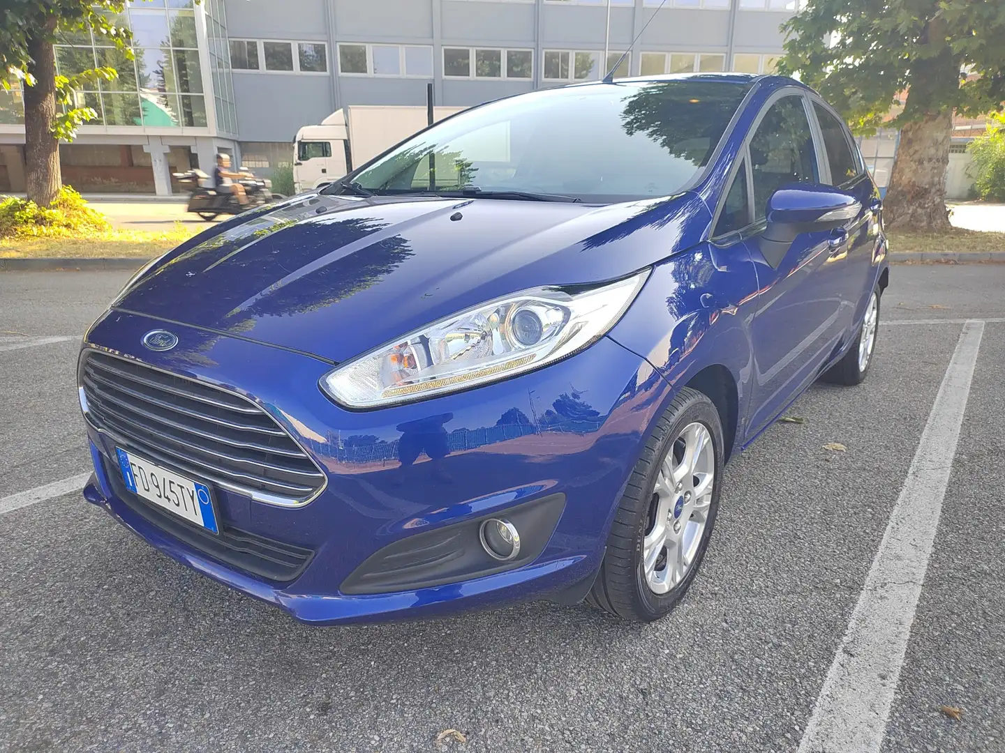 Ford Fiesta Fiesta 5p 1.0 ecoboost Titanium 100cv E6 Bleu - 1