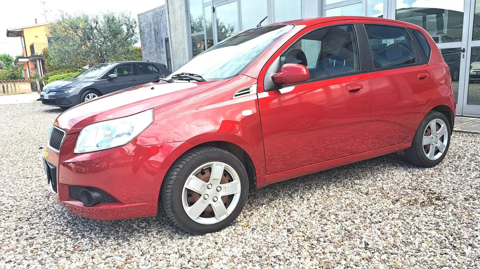 Chevrolet Aveo 5p 1.2 LS c/clima ecologic GPL Rosso - 1