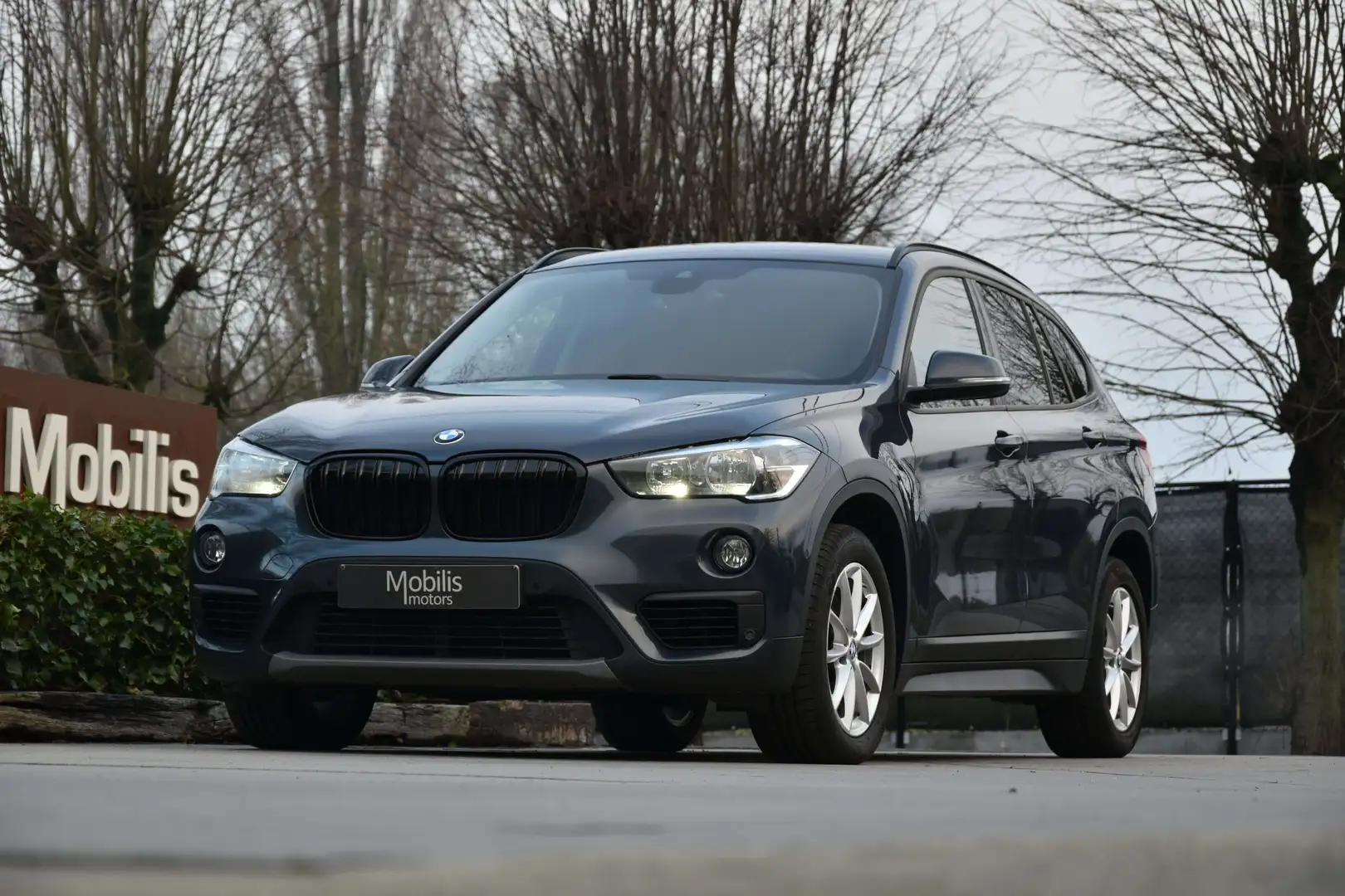 BMW X1 dA sDrive16 Automaat/Navi Pro/ParkAssist Grijs - 1