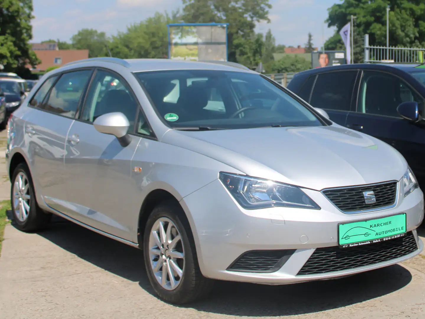 SEAT Ibiza Style*Automatic*83TKM*PDC*SH*Klima*Navi*SR/WR Grau - 1