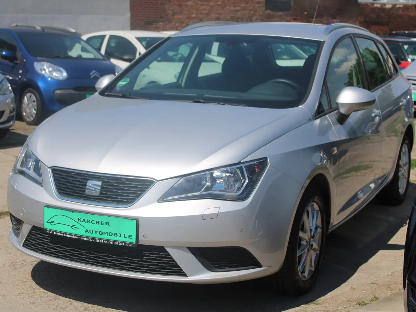 SEAT Ibiza Style*Automatic*83TKM*PDC*SH*Klima*Navi*SR/WR Grau - 2