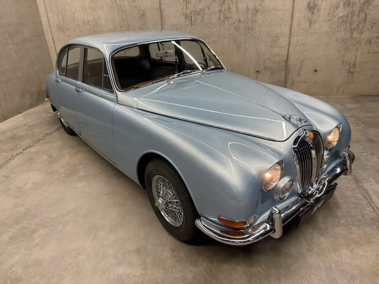 Jaguar S- Type 3.4 Bleu - 2