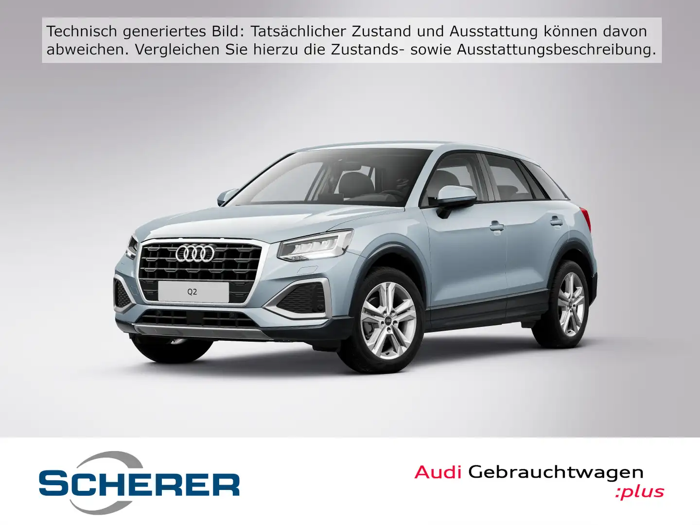 Audi Q2 advanced 30 TFSI CARPLAY RFK SHZ GRA Grau - 1