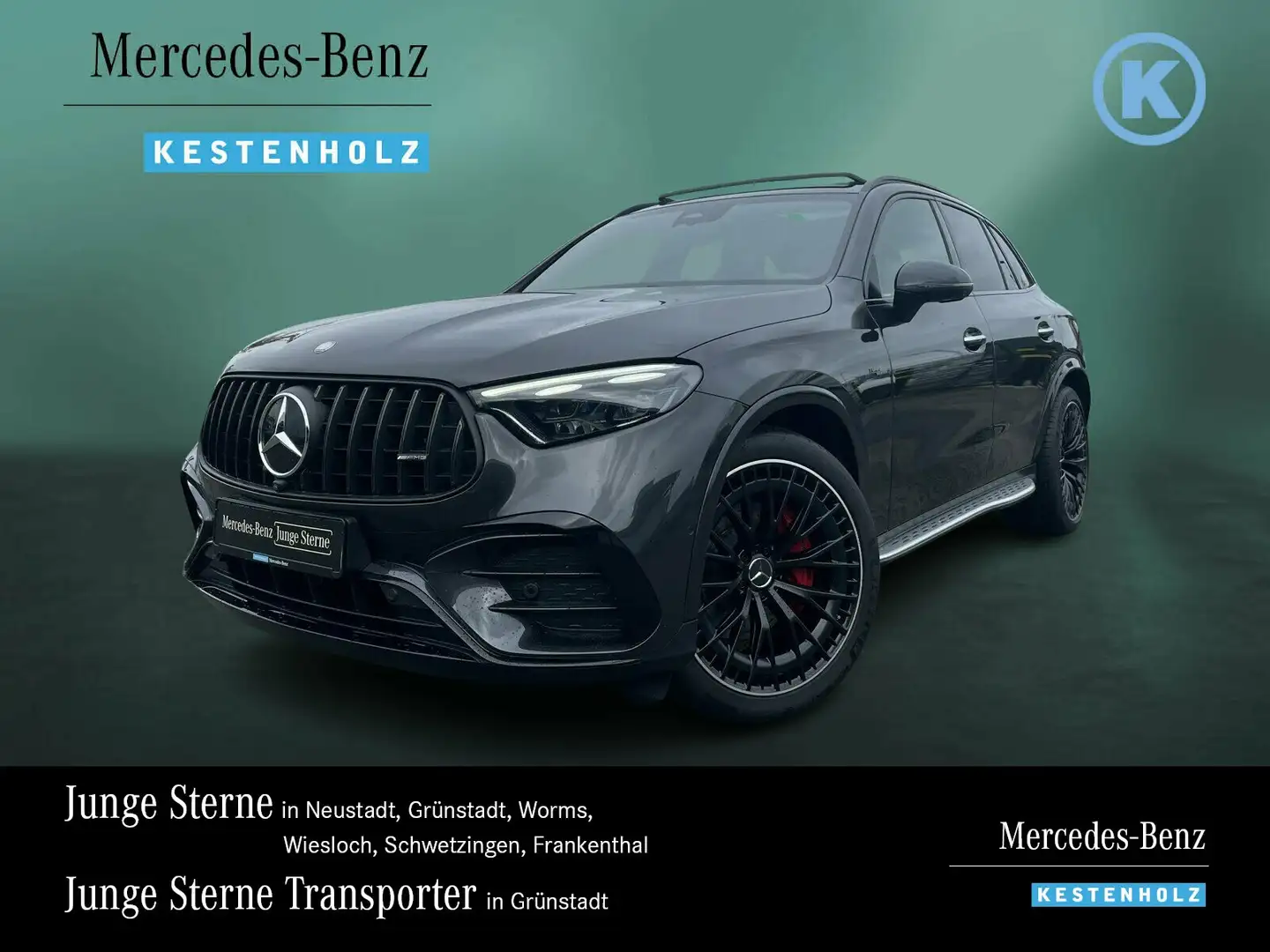 Mercedes-Benz GLC 43 AMG GLC 43 4M NIGHT+PERF-SITZ+STHZ+AHK+PANO+BURM+HUD Grau - 1